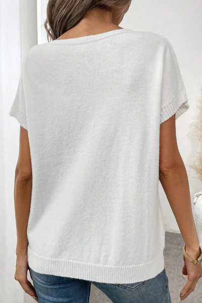 "PAYTON" BOW SWEATER