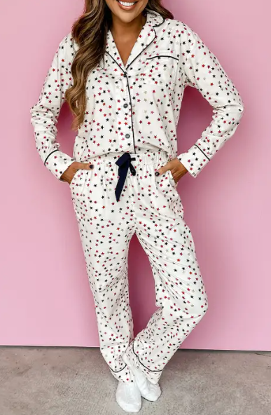 "BABY YOU'RE A STAR" PAJAMA SET